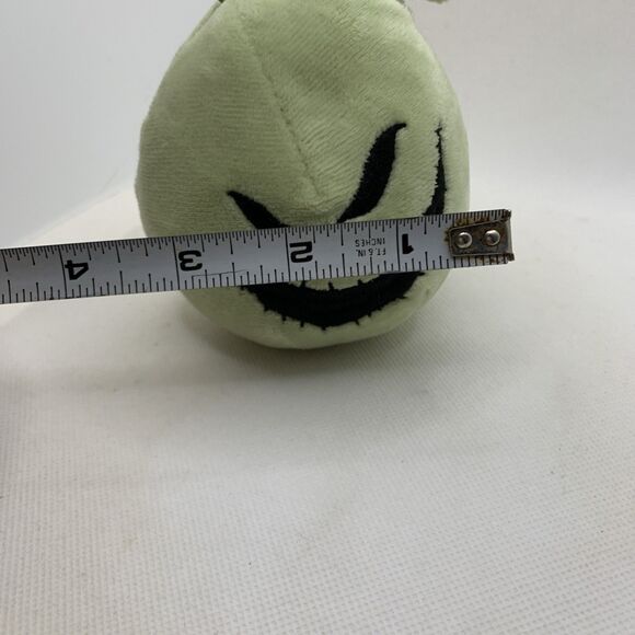 HALLMARK FLUFFBALL OOGIE BOOGIE THE NIGHTMARE BEFORE CHRISTMAS ROUND PLUSH - Picture 5 of 5
